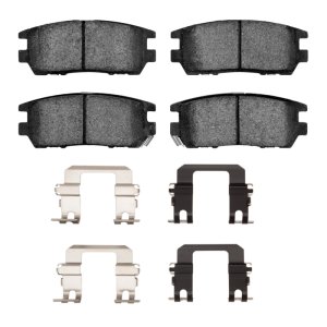 Mitsubishi Montero Brake Pads - Rear - R1 Concepts - Optimum OE - `90-`00